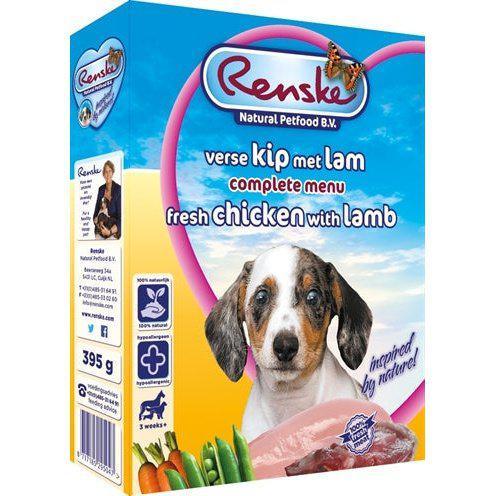 Renske Vers Vlees Puppy 395 GR (10 stuks)-HOND-RENSKE-Dogzoo