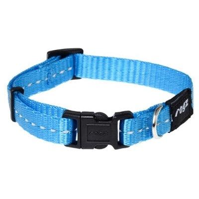 Rogz For Dogs Nitelife Halsband Turquoise 11 MMX20-32 CM-HOND-ROGZ FOR DOGS-Dogzoo