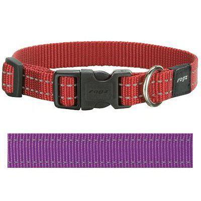 Rogz For Dogs Snake Halsband Paars 16 MMX26-40 CM-HOND-ROGZ FOR DOGS-Dogzoo