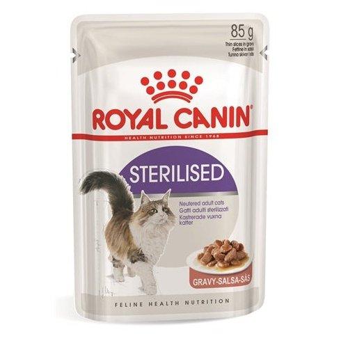 Royal Canin Feline Sterilised In Gravy 12X85 GR - Dogzoo