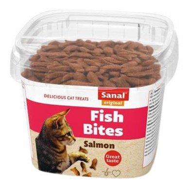 Sanal Cat Fish Bites Cup 75 GR - Dogzoo