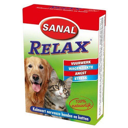 Sanal Dog/Cat Relax Kalmeringstablet 15 TABLETTEN-HOND-SANAL-Dogzoo