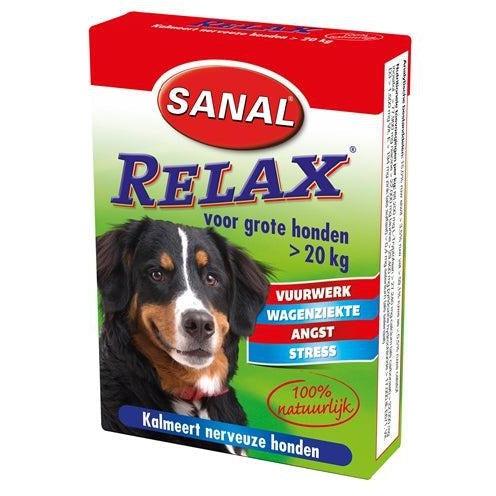 Sanal Dog Relax Kalmeringstablet Large VANAF 20 KG 15 TABLETTEN-HOND-SANAL-Dogzoo