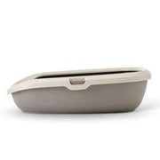 Savic Kattenbak Happy Planet Gizmo Met Rand Mocca / Warmgrijs