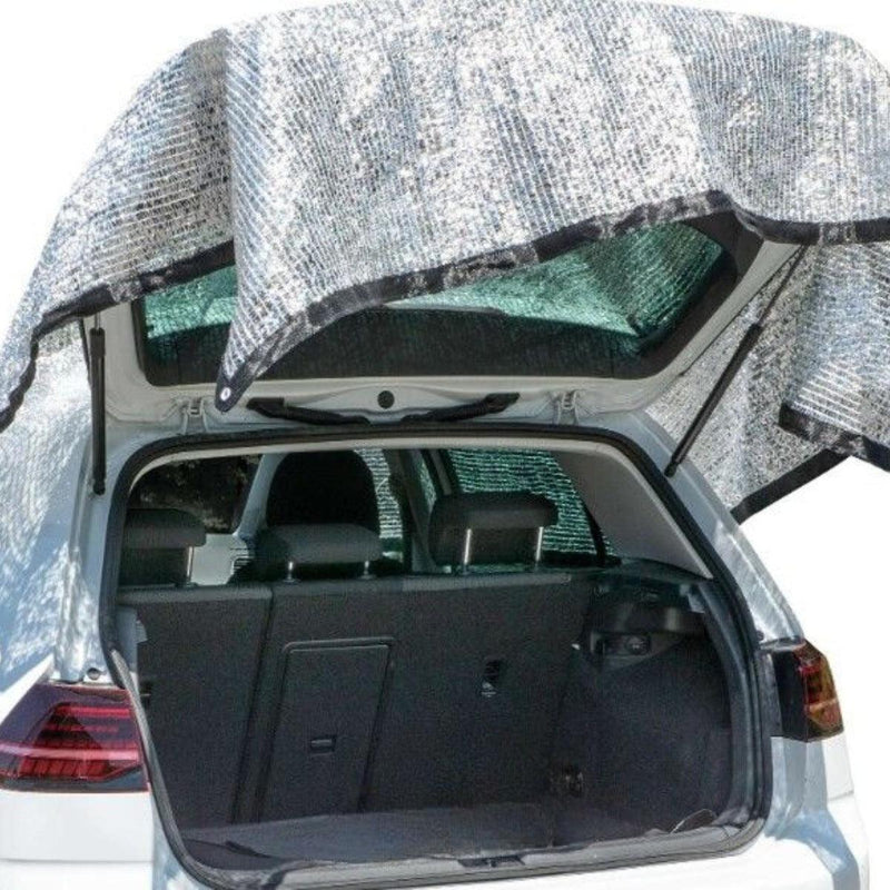 Schaduwdoek vierkant - Schaduwdoek rechthoek - Aluminium - Incl. magnetische haken - Zonnescherm - Zonnescherm auto