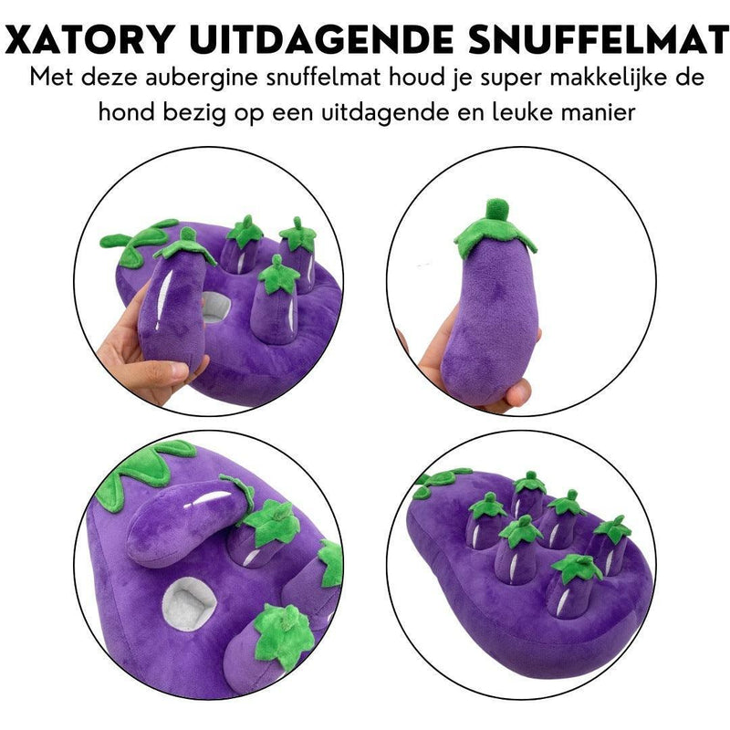 Snuffelmat Aubergine 43 x 28 x 8cm