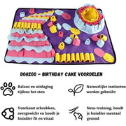 Snuffelmat Birthday Cake 80 x 40cm