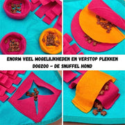 Snuffelmat Bloem 70 x 70cm