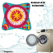 Snuffelmat Bloem 70 x 70cm