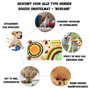 Snuffelmat Bosrand 70 x 40cm