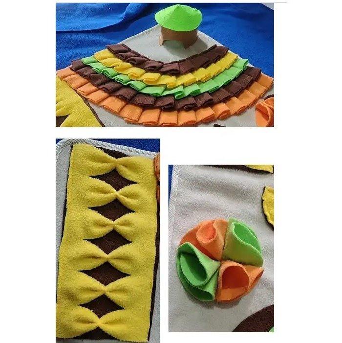 Snuffelmat Bosrand 70 x 40cm