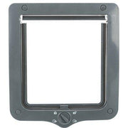 Trixie 4-Weg Kattenluik Xl Met Tunnel Grijs