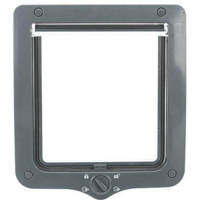 Trixie 4-Weg Kattenluik Xl Met Tunnel Grijs