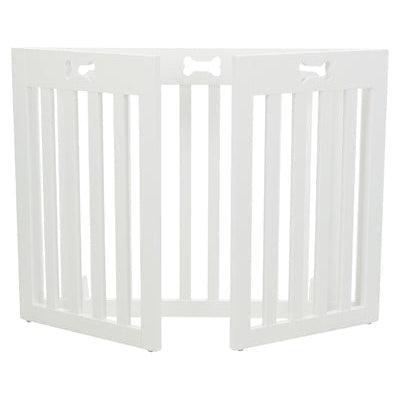 Trixie Afsluithek Wit 3 Panelen