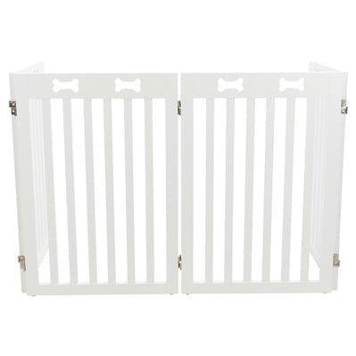 Trixie Afsluithek Wit 4 Panelen