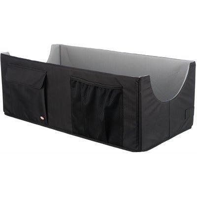 Trixie Autostoel Hond Dubbel Zwart / Grijs