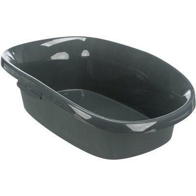Trixie Be Eco Gerecycled Kattenbak Carlo Met Rand Antraciet / Grijs