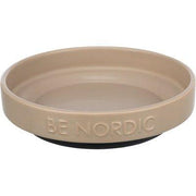 Trixie Be Nordic Voerbak Kat Keramiek / Rubber Taupe