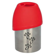 Trixie Drinkfles Rvs Met Plastic Drinkbakje Assorti
