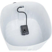 Trixie Drinkfontein Flower Kunststof Wit / Grijs