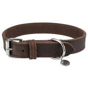 Trixie Halsband Hond Rustic Vetleer Donkerbruin