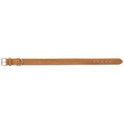 Trixie Halsband Hond Rustic Vetleer Heartbeat Bruin