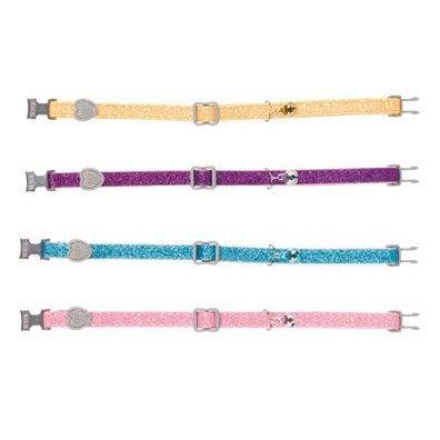 Trixie Halsband Kat Glitter Met Kunststof Sluiting Assorti