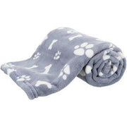 Trixie Hondendeken Kenny Fleece Bot / Pootjes Blauw