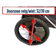 Trixie Hondenfietskar Opvouwbaar Grijs