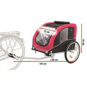 Trixie Hondenfietskar Zwart / Rood