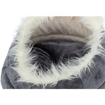 Trixie Hondenmand Minou Rond Soft Edition Grijs / Lichtgrijs