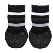 Trixie Hondensokken Anti-Slip Met Rubberlaag Rondom Zwart