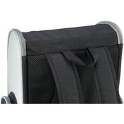 Trixie Hondentas Rugtas Chloe Lichtgrijs / Zwart
