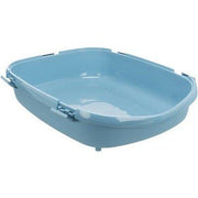 Trixie Kattenbak Primo Met Rand Blauw / Wit