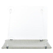 Trixie Kattenmand Hangmat Raam Velours Grijs