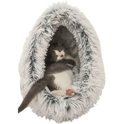 Trixie Kattenmand Iglo Harvey Grijs / Wit-Zwart