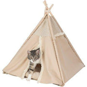 Trixie Kattenmand Tipi Boho Beige