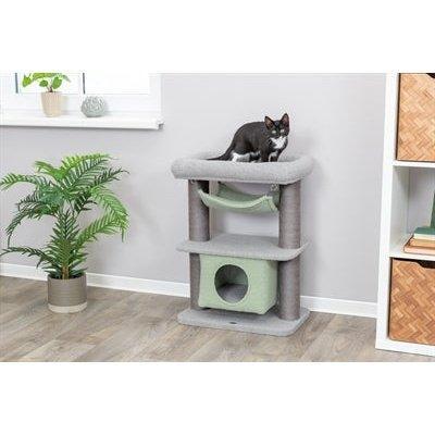 Trixie Kitten Krabpaal Lunito Grijs / Mintgroen