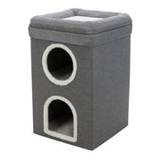 Trixie Krabpaal Cat Tower Saul Grijs