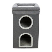Trixie Krabpaal Cat Tower Saul Grijs