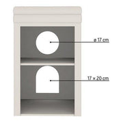 Trixie Krabpaal Cat Tower Saul Grijs