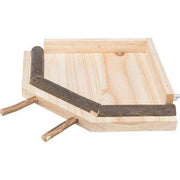 Trixie Landingsplaats Met Zitstokken Hout Naturel