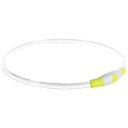 Trixie Lichtgevende Halsband Usb Flash Light Oplaadbaar Tpu Groen