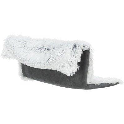 Trixie Radiator Hangmat Harvey Langhaar Pluche / Velours Wit Zwart