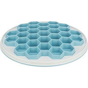 Trixie Slowfeeding Plaathive Kunststof / Tpr / Tpe Grijs / Blauw