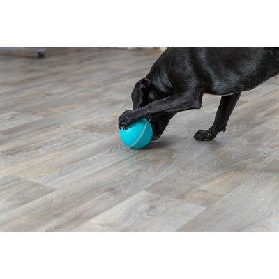Trixie Snackbal Hond Kunststof / Tpr Blauw 7,5 CM - Dogzoo