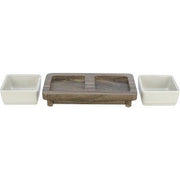 Trixie Voerbak Hond Set Citystyle Keramiek Grijs / Bruin