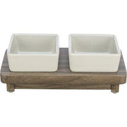 Trixie Voerbak Hond Set Citystyle Keramiek Grijs / Bruin