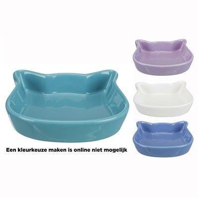 Trixie Voerbak Kattenkop Assorti