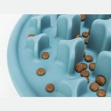 Trixie Voermat Slowfeeding Pillars Tpe Blauw